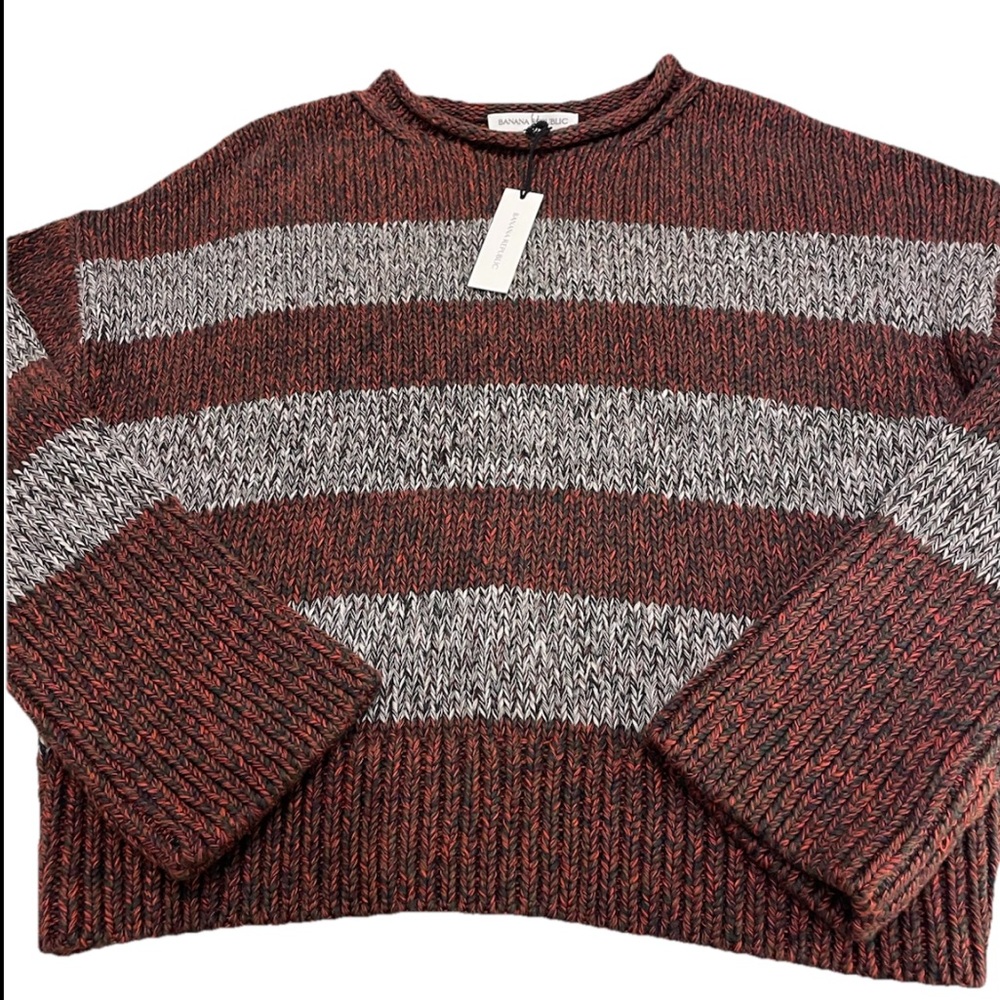 NWT Banana Republic Organic Cotton Sweater Size XS Women
